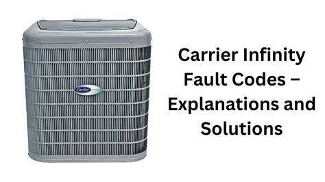 Visit www. . Carrier infinity fault 73